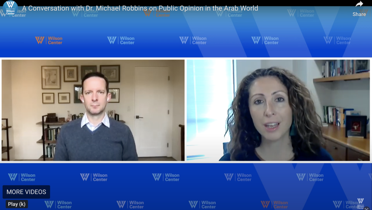 A Conversation with Dr. Michael Robbins on Public Opinion in the Arab World