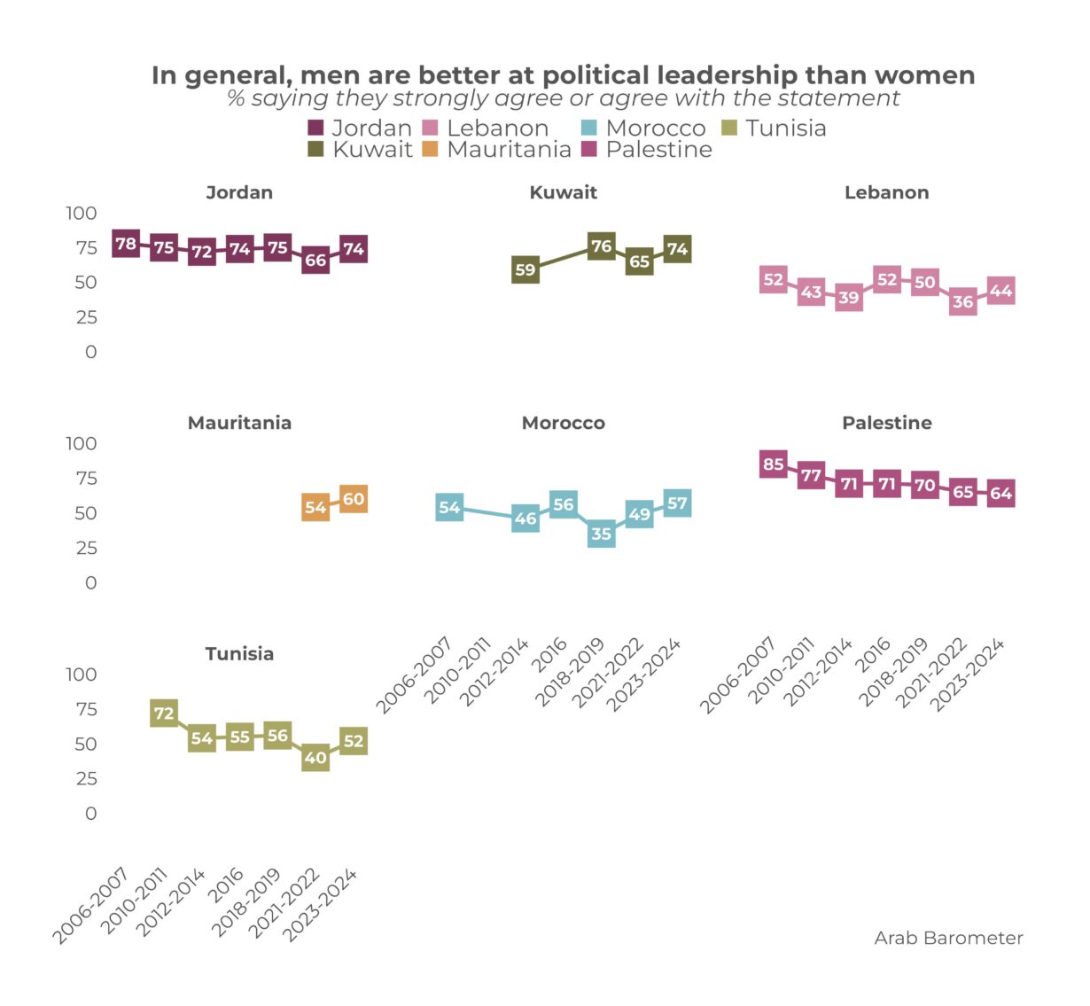 Gender Attitudes and Trends in MENA: the Effects of Working Women (2023-2024)